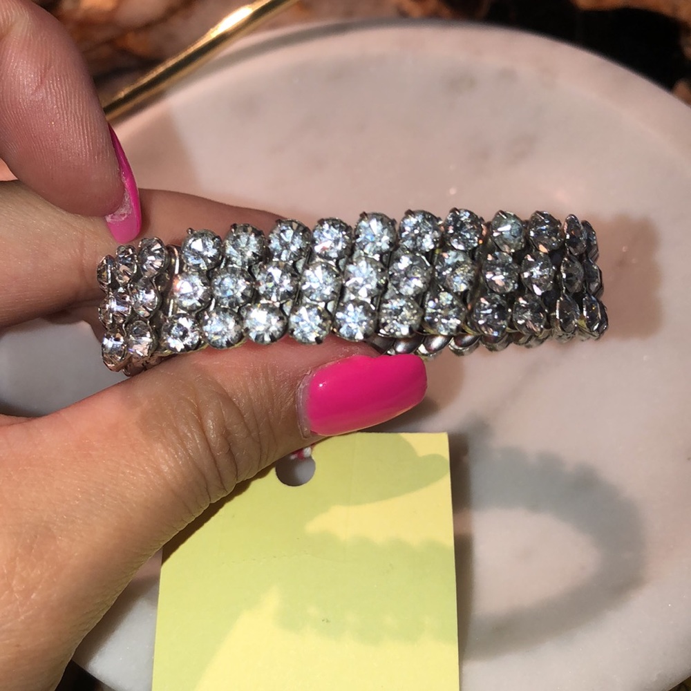 Vintage 1950’s diamond cuff